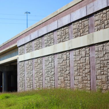 TxDOT, Crosstown Expressway Retaining Walls - 2007