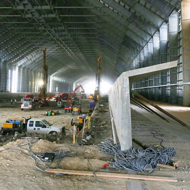 Voestalpine Texas LLC, Ore Storage Building - 2015